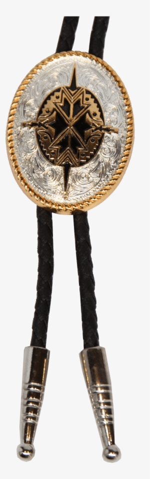 M&f Western Silver & Gold With Aztec Center