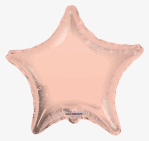 Globo Metálico Estrella Mediana Oro Rosa - Silver Star Balloon - Party Bits 2 Go
