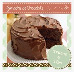 Sea De La Forma Y Del Sabor Que Sea El Ganache De Chocolate - Pastel Chocolate
