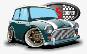 Cooper S - Cartoon Style Cars
