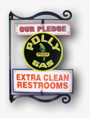 Restroom Sign Polly