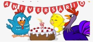 Galinha Pintadinha Pintinho Galo Carijó Bolo Aniversário - Topo Galinha Pintadinha