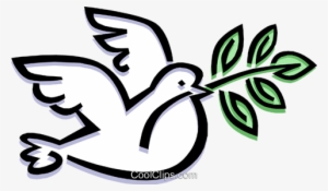 La Paz De Aves Paloma Libres De Derechos Ilustraciones - Society Of Friends Quakers