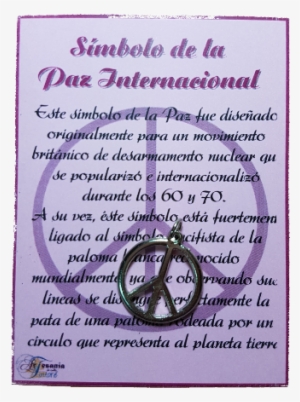 Peace Symbol 2cm - Symbol