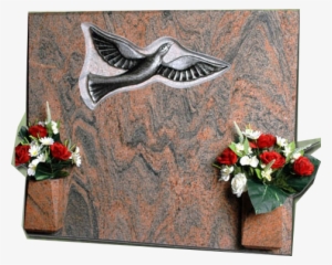 Lápida De La Paloma De La Libertad - Granite