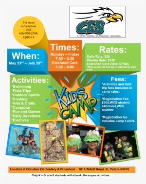 Summer Camp At Living Word Christian School Puts Fun - Summer Camp Activities In School