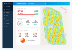 City Street Heat Map - Parkam