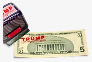 Trump Maga Stamp - Trump Stamp On Money