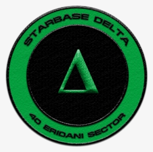 Delta Patch Wht - Emblem