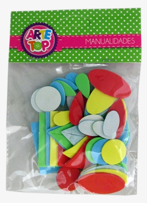 Set Figuras Geometricas Goma Eva Arte Top - Set Figuras Geometricas De Goma Eva