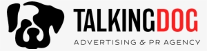 Talking Dog Logo - Monochrome