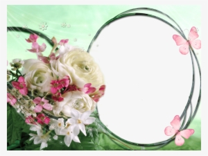 Moldura Com Flores - Picture Frame