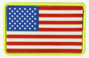 Pvc Flag Patches - Stand For American Flag
