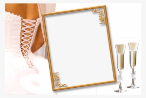 03 Molduras Flores De Casamento Em Png - Khung Anh Cuoi