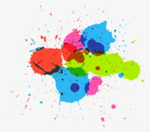 Web Positioning - Colorful Splash Of Water Vector