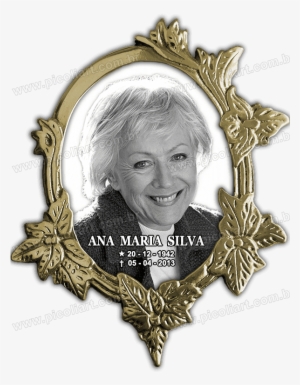 Foto Em Porcelana Oval Foto Em Porcelana Oval - Cemetery