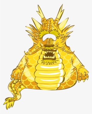Ancient Gold Dragon - Club Penguin Gold