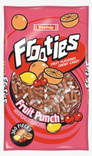 Frooties Fruit Punch Chewy Candy - Tootsie Frooties Fruit Punch