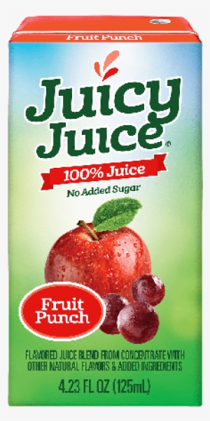 100 Percent Fruit Punch, - Juicy Juice Fruit Punch Box