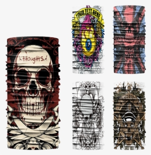Printed Multi Bandana - Skull