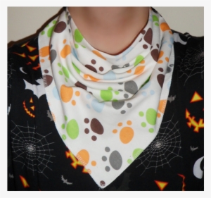 Paw Print Snap Bandana - Kerchief