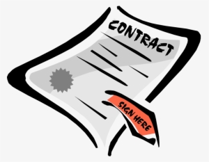Contracts - - Contract Clipart