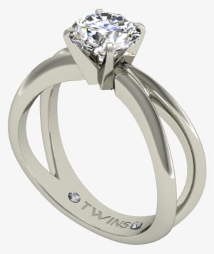 Fantasy - Anillo Solitario De Diamantes