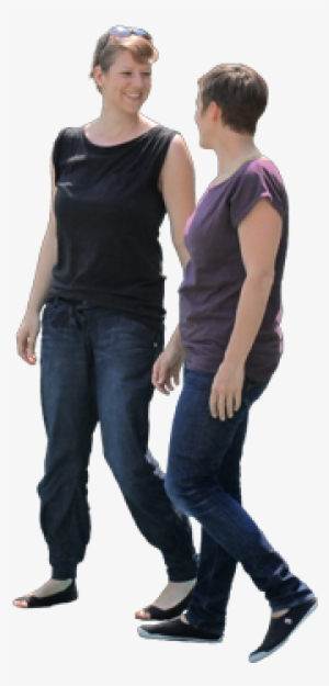 Mujeres Caminando Png