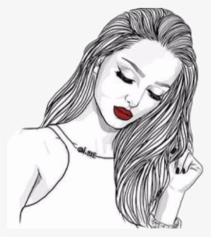 Tumblr Girl Girly Chicas Chica Linda - Girl Drawings