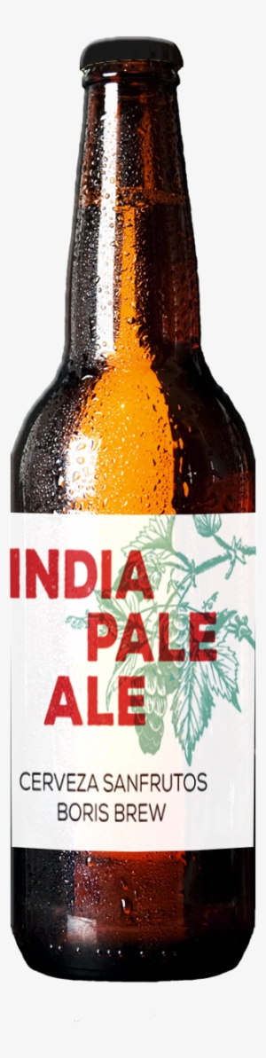 Cerveza Sanfrutos & Boris Brew India Pale Ale - Beer Bottle