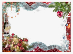 Marcos Navideños En Png Variados Colores Y Diseños - Fondos De Marcos Navideños Png