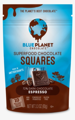 Superfood Chocolate Squares - Blue Planet Chocolate