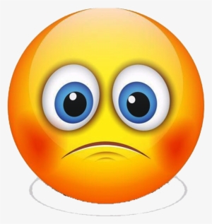 Emoji Triste Png Source - Medio Triste