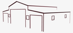 Barn Trim Vintage Burgundy - House