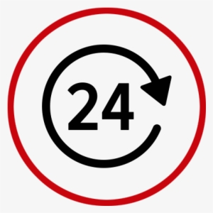 Open 24 Hours - Availability Icon