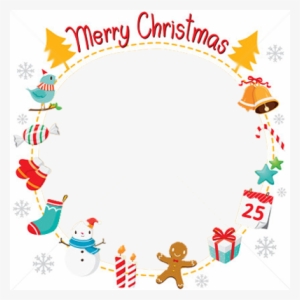 Happy Christmas Facebook Frame, Profile Frame - Christmas Day