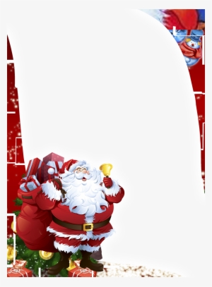 Moldura Papai Noel Em Png