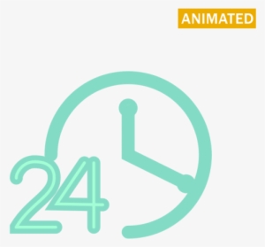 Open 24 Hours - Buka 24 Jam Logo Png
