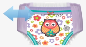 Calzoncitos Elastizados Con Diseño De Búho Goodnites® - Goodnites Bedtime Pants For Girls, Large/extra Large,