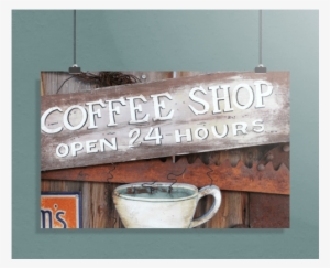 Poster Matte - Cafe