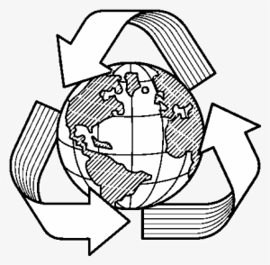 Dibujo De Mundo Reciclaje Para Colorear - Recycling