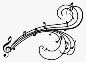 Sticker Notes De Musique En Cle De Sol Ambiance Sticker - Musical Note