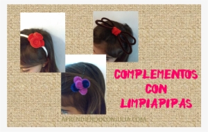 Complementos Con Limpiapipas - Headband