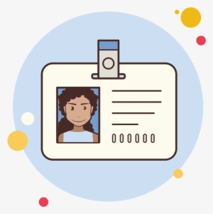 Id Chica De Pelo Largo Y Rizado Icon - Girl Icon