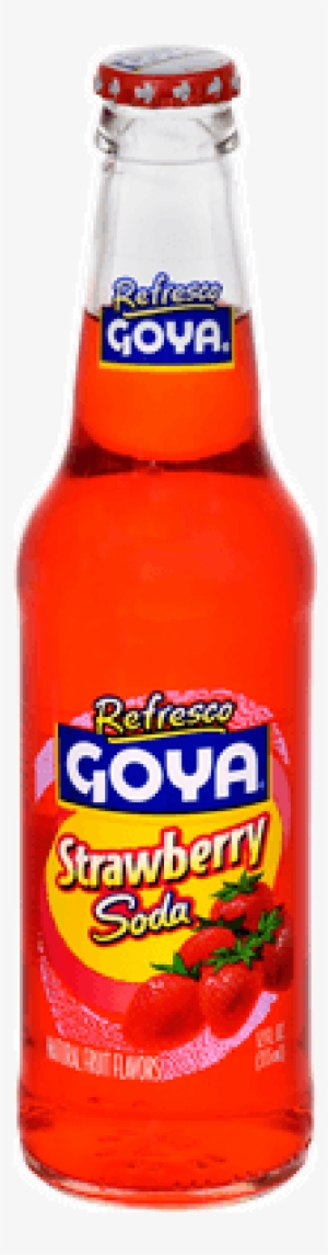 Goya Refresco Strawberry Soda, 12 Ounce 24 Per Case - Goya Refresco Soda, Cola Champagne, 12 Fl Oz (pack
