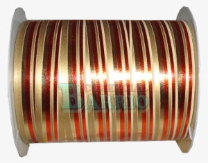 Cinta Decorativa Rojo Y Oro - Decorative Tape