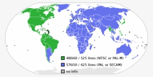 Tv Line Count World - Pal Or Ntsc