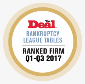 The Deal Bankruptcy League Tables - Deal