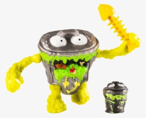 Trash Head Figure Unboxed - Grossery Gang Action Figures
