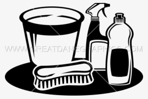 Cleaning Supplies - Clip Art